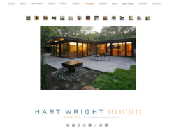 Hart Wright Architects homepage